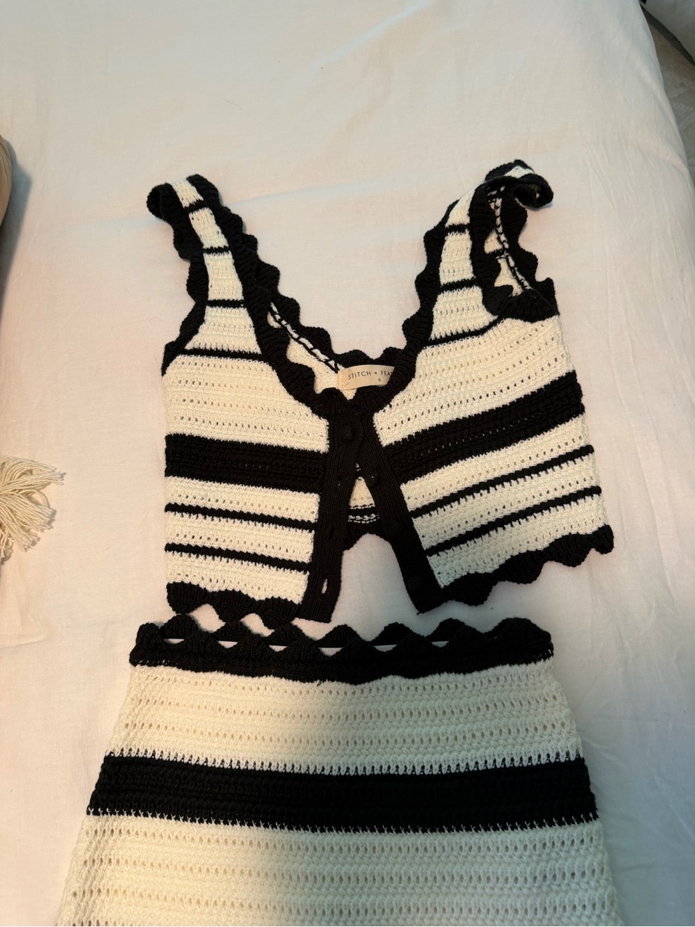 Summer Crochet Set: Skirt and Tank